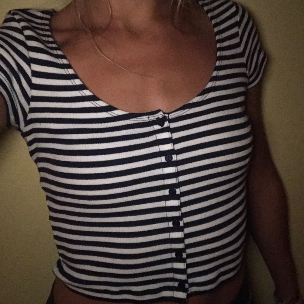 Striped crop top, BP